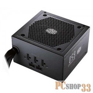 Блок питания 650 Ватт Power Supply Cooler Master MasterWatt 650, ATX, 120mm, 9xSATA, 4xPCI-E(6+2), APFC, 80+ Bronze, ASUS TUF Edition
