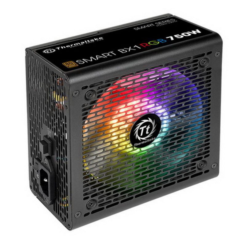 Блок питания Thermaltake Smart BX1 RGB (PS-SPR-0750NHSABE-1), 750W, APFC, 80+ Bronze, non-modular