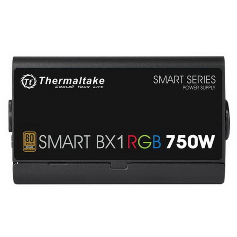 Блок питания Thermaltake Smart BX1 RGB (PS-SPR-0750NHSABE-1), 750W, APFC, 80+ Bronze, non-modular