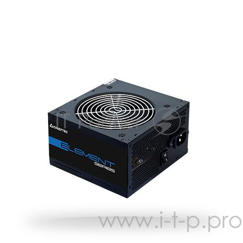 Блок питания Chieftec Element ELP-700S-Bulk (ATX 2.3, 700W, 85 PLUS, Active PFC, 120mm fan, power cord) OEM