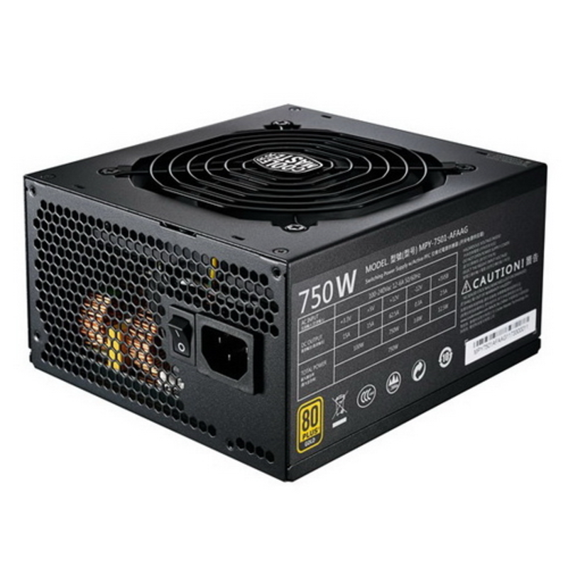 MWE Gold, Fully Modular 750W MPY-7501-AFAAG , RTL {5}