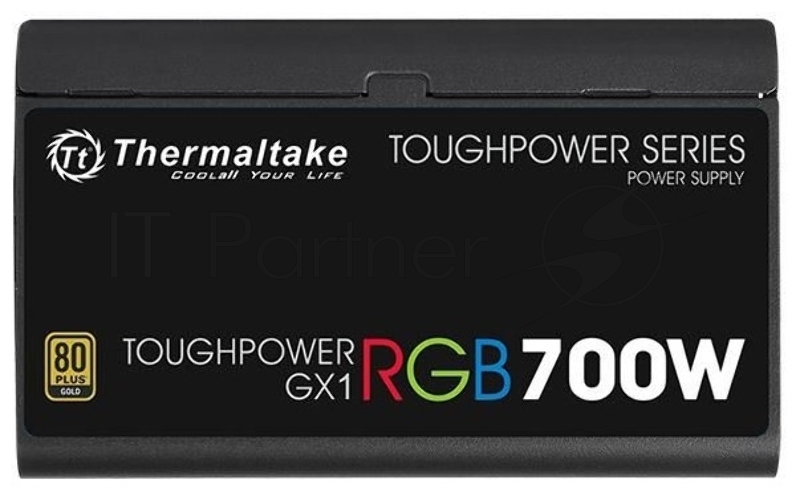 Блок питания Thermaltake Toughpower GX1 RGB 700W (PS-TPD-0700NHFAGE-1) v.2.4,A.PFS,80 Plus Gold,Fan 12 cm,Retail