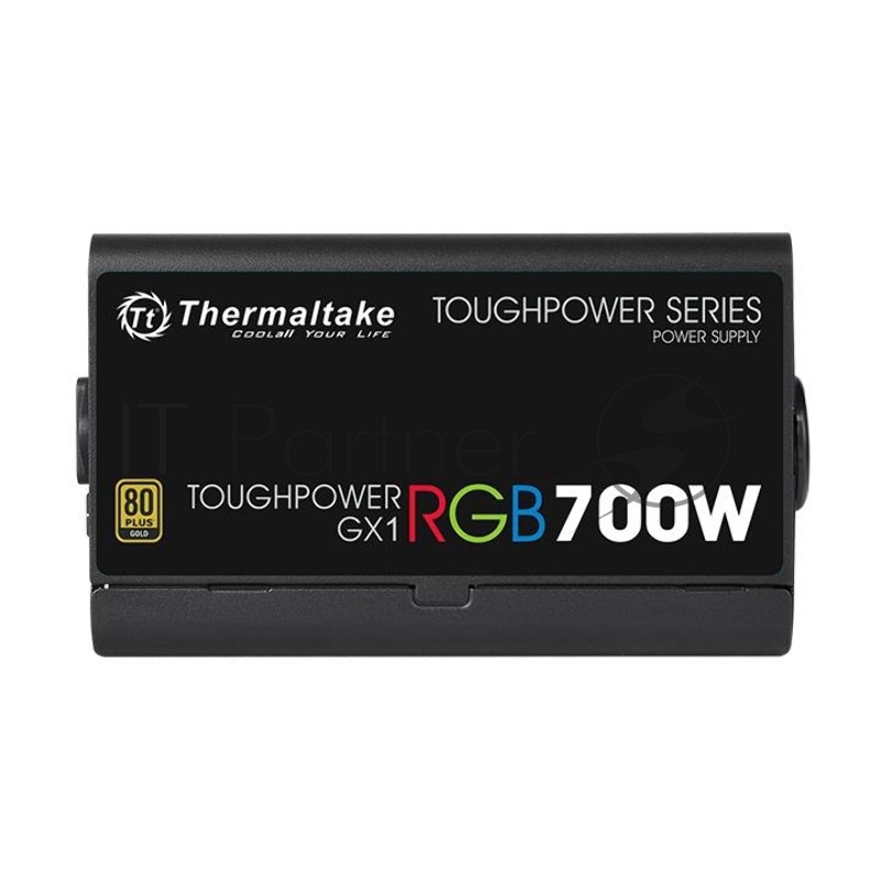 Блок питания Thermaltake Toughpower GX1 RGB 700W (PS-TPD-0700NHFAGE-1) v.2.4,A.PFS,80 Plus Gold,Fan 12 cm,Retail
