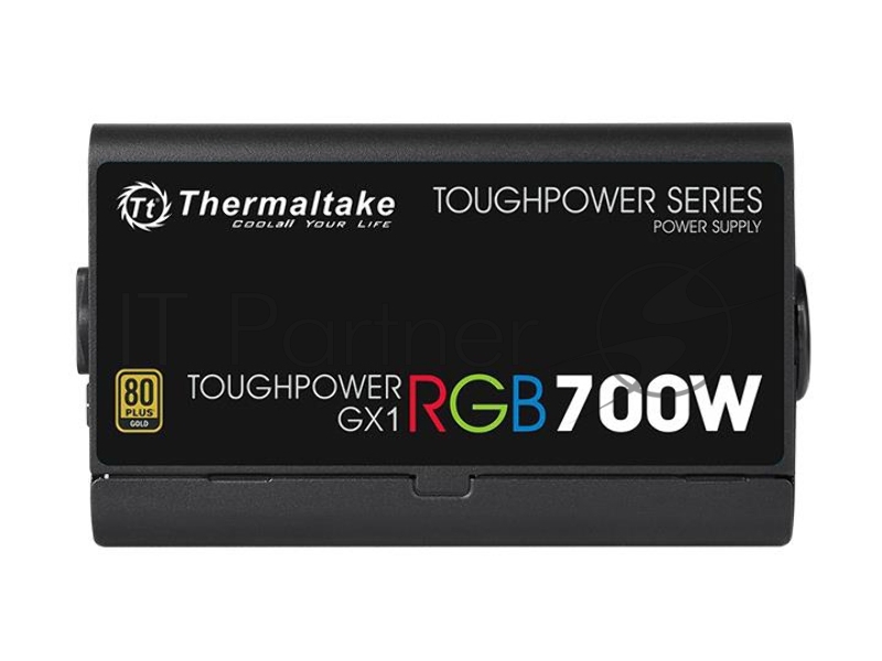 Блок питания Thermaltake Toughpower GX1 RGB 700W (PS-TPD-0700NHFAGE-1) v.2.4,A.PFS,80 Plus Gold,Fan 12 cm,Retail