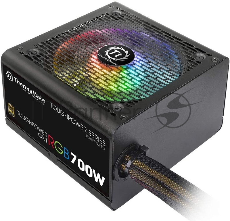 Блок питания Thermaltake Toughpower GX1 RGB 700W (PS-TPD-0700NHFAGE-1) v.2.4,A.PFS,80 Plus Gold,Fan 12 cm,Retail
