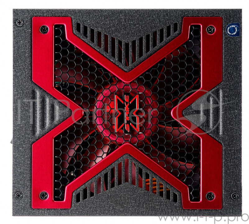 Блок питания Aerocool ATX 1100W Strike-X 1100 80+ gold (24+8+4+4pin) APFC 140mm fan 8xSATA Cab Manag RTL