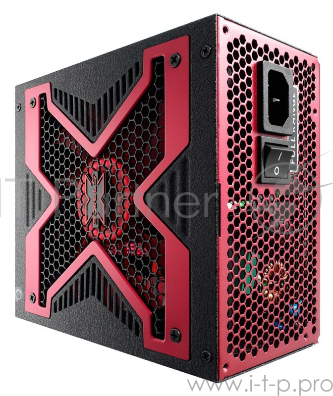 Блок питания Aerocool ATX 1100W Strike-X 1100 80+ gold (24+8+4+4pin) APFC 140mm fan 8xSATA Cab Manag RTL