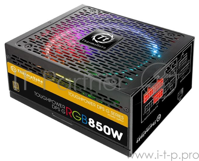 Блок питания ToughpowerGrand 850W Gold RTL{2} PS-TPG-0850DPCGEU-R Digital/850W/ATX 2.3 & EPS 2.92/A-PFC/14cm RGB/EU/80Plus Gold