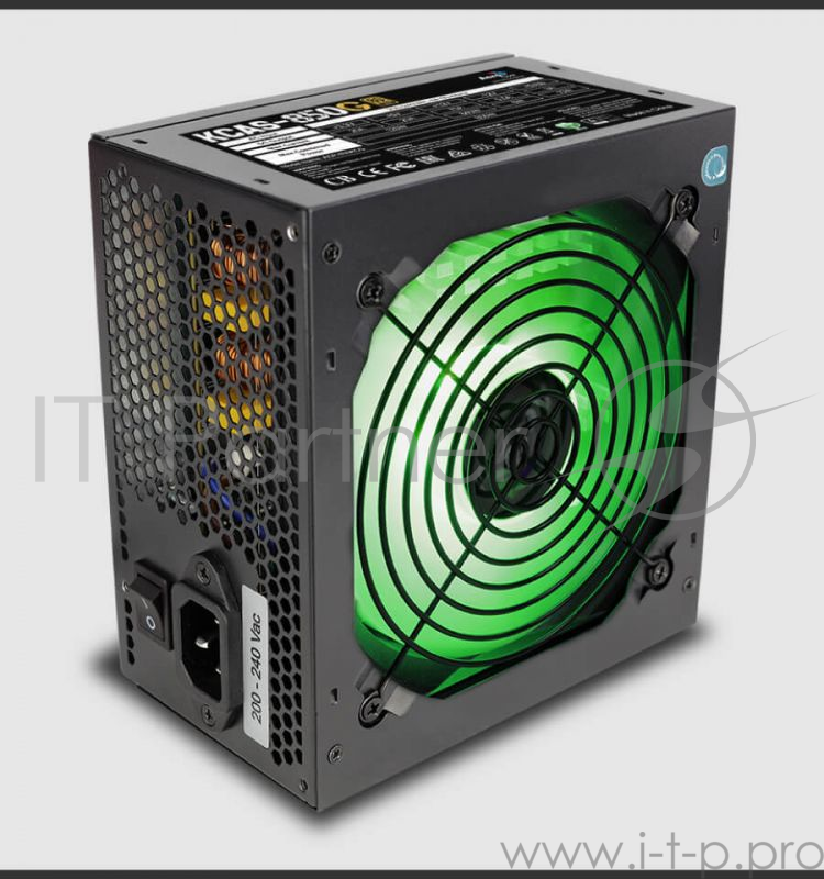Блок питания Aerocool ATX 850W KCAS-850G 80+ gold (24+4+4pin) APFC 120mm fan color LED 7xSATA RTL