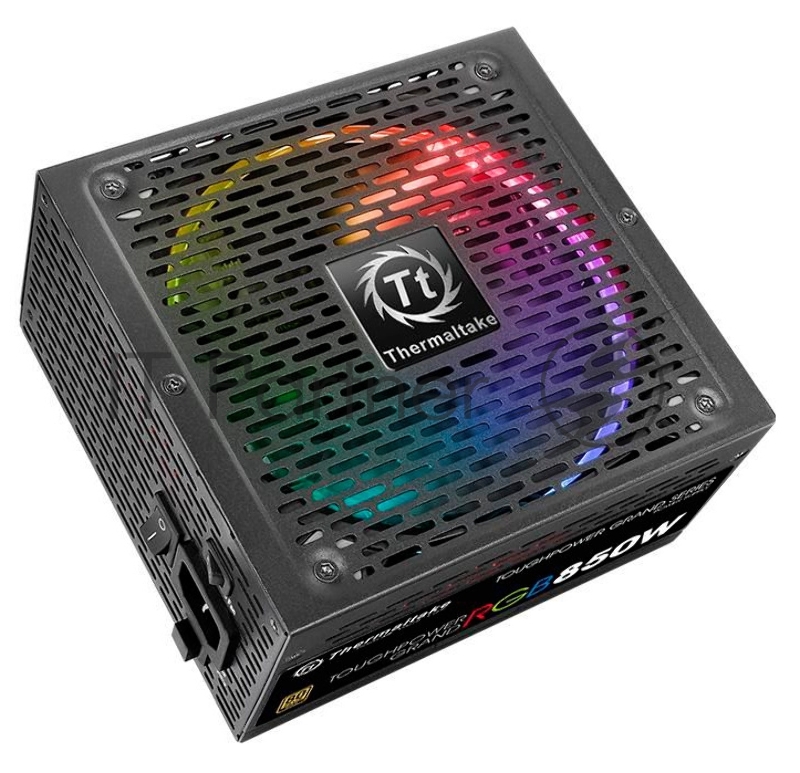 Блок питания Thermaltake Toughpower Grand RGB Sync (PS-TPG-0850FPCGEU-S), 850W, APFC, 80+ Gold, modular, синхронизация подсветки