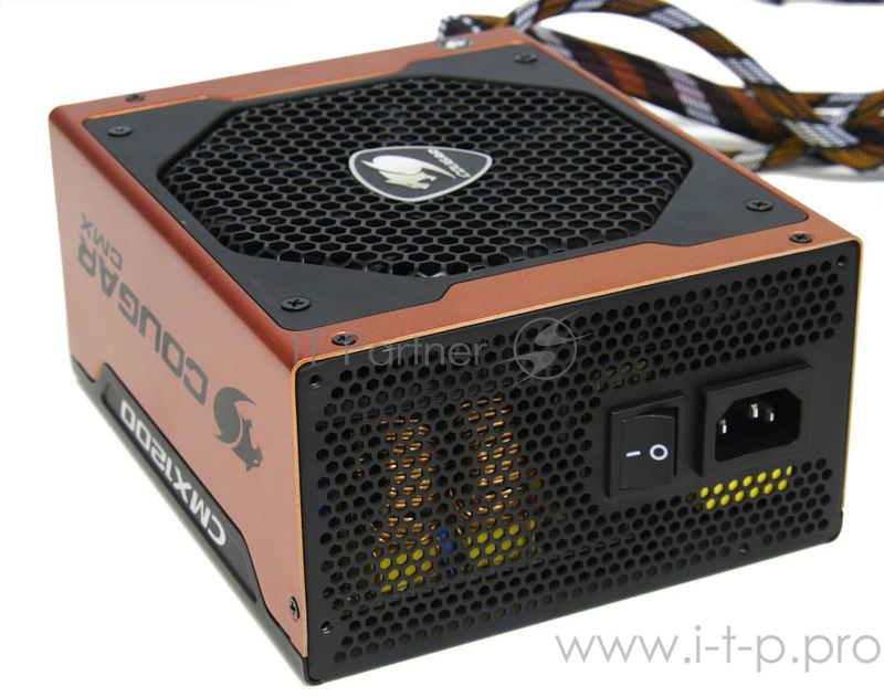 Блок питания Cougar CMX1200 (1200 Вт, чёрный/оранжевый, 20+4 pin 1, 2 x 4+4pin, 4 х PATA, 10 х SATA, 6 х PCIe, 140 х 140 мм)