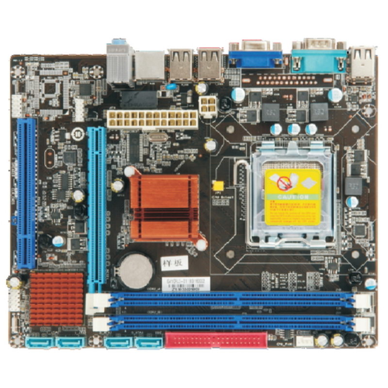 Материнская плата G41CRL3, Socket 775, Intel®G41+ICH7, 2xDDR2-800, D-SUB, 1xPCI-Ex16, 1xPCI, 4xSATA2, 1xIDE, 6 Ch Audio, GLan, (6+2)xUSB2.0, COM, mATX, RTL {20}