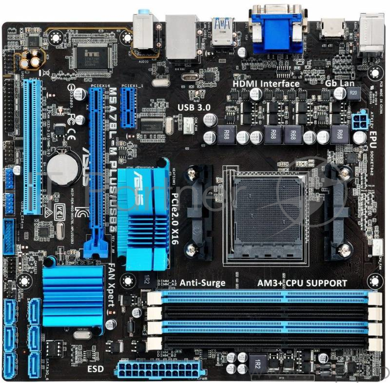 Материнская плата MB ASUS AMD 760G(780L)+ mATX (bulk)