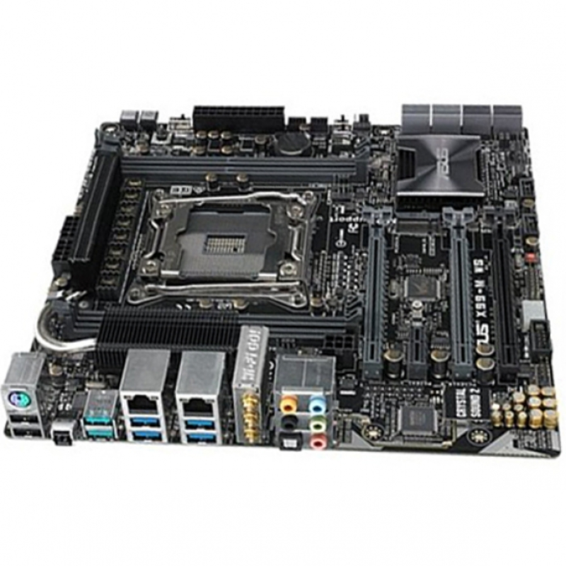 Материнская плата ASUS X99-M WS, LGA2011-V3,X99,MATX,4DIMM, RTL {5}