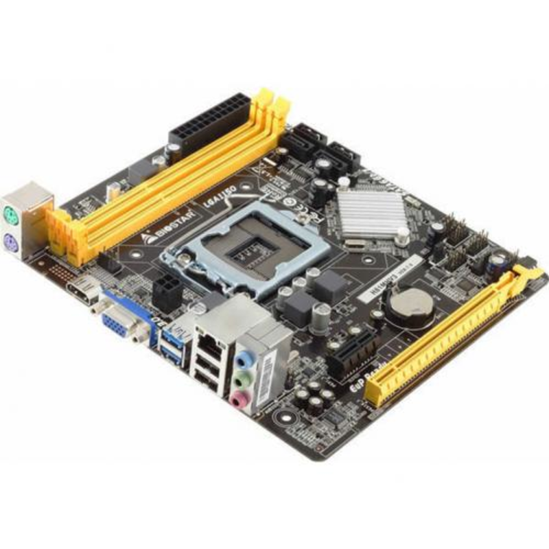 Материнская плата H81MHV3, Socket 1150, Intel H81, 2xDDR3-1600, 1xPCI-Ex16, 1xPCI-E, 2xSATA3, 2xSATA2, HDMI+D-SUB, 6CH, 2xUSB3, 4xUSB2, mATX, RTL {20}