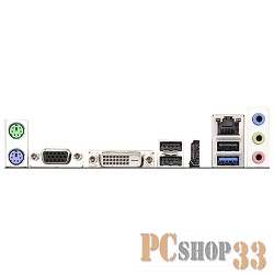 Материнская плата Asrock D1800M mATX AC`97 6ch(5.1) GbLAN+VGA+DVI+HDMI