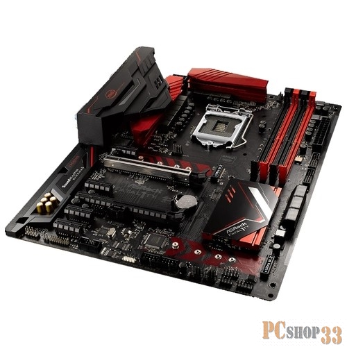 Материнская плата ASROCK H270 PERFORMANCE / Intel H270 / LGA1151 / 4xDDR4 (64GB) / D-SUB, DVI-D, HDMI / ATX / RTL