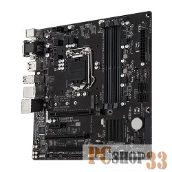 Материнская плата Gigabyte GA-Q270M-D3H Soc-1151 Intel Q270 4xDDR4 mATX AC`97 8ch(7.1) GbLAN RAID+VGA+DVI+HDMI+DP