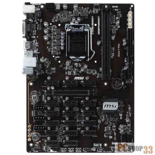 Материнская плата B360-F PRO , RTL {10}