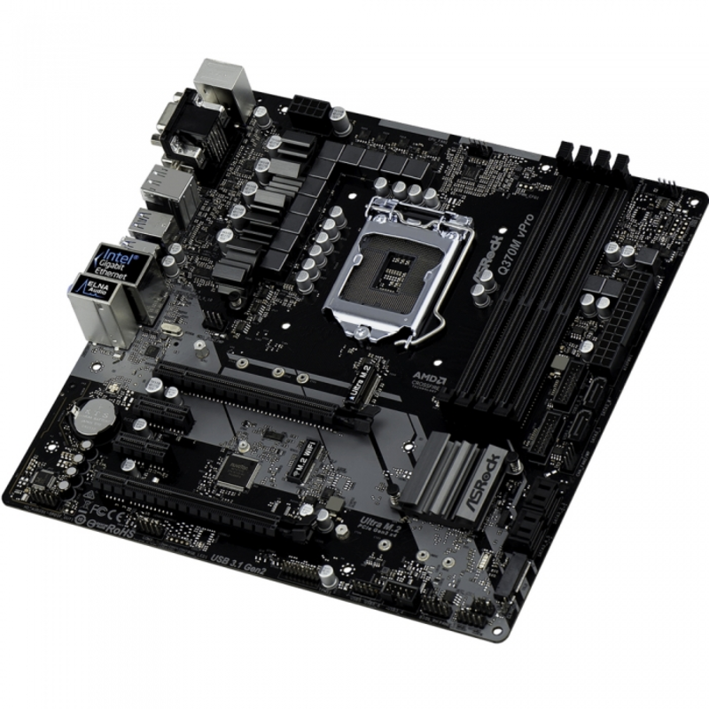 Материнская плата Q370M VPRO, RTL {20}