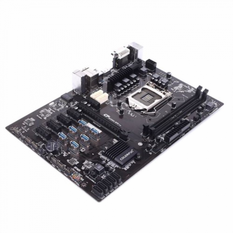 Материнская плата C.B250A-BTC YV20 RTL сокет LGA1151 чипсет Intel B250 2 слота DDR4 DIMM, 2133-2400 МГц разъемы SATA: 6 Гбит/с - 5
