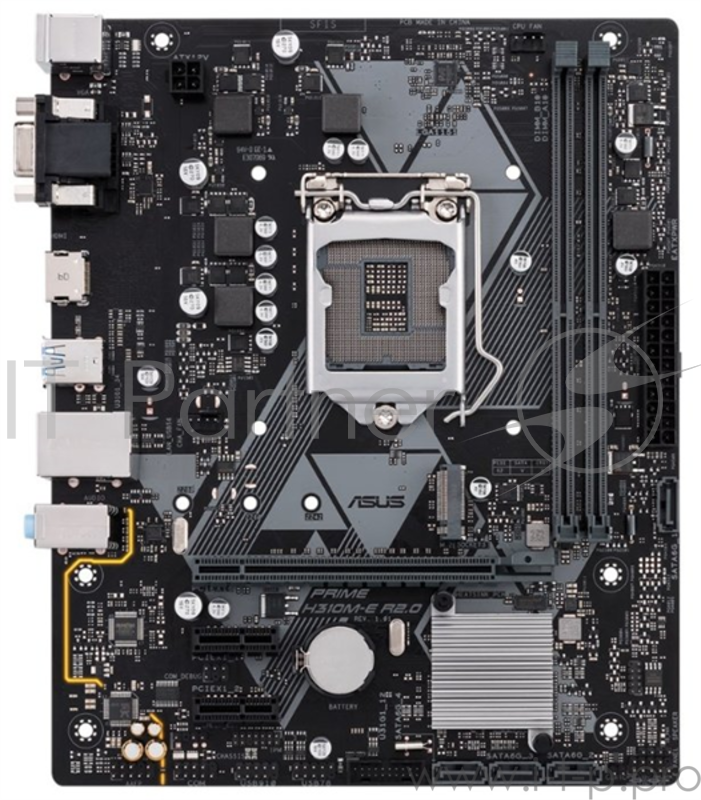 Плата материнская Asus Asus PRIME H310M-E R2.0//LGA1151,H310,U3S6 ,M.2,HDMI,MB 90MB0Z20-M0EAY0