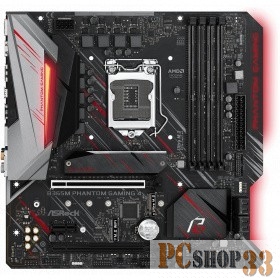 Материнская плата B365 S1151 MATX B365M PHANTOM GAMING 4 ASROCK