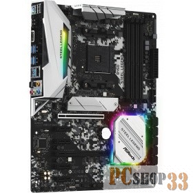 Материнская плата AMD B450 SAM4 ATX B450 STEEL LEGEND ASROCK