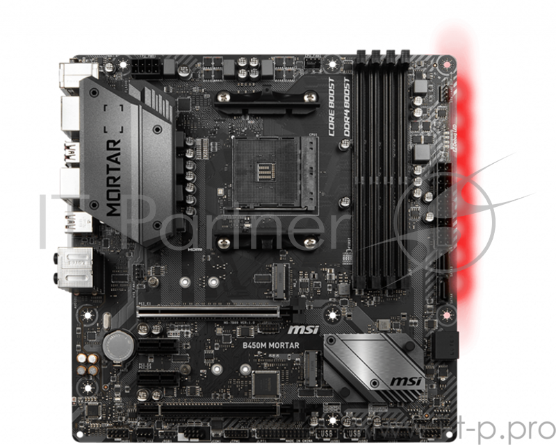 Материнская плата B450M MORTAR