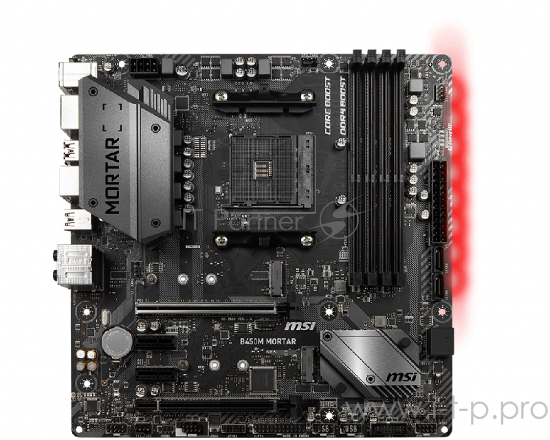Материнская плата B450M MORTAR