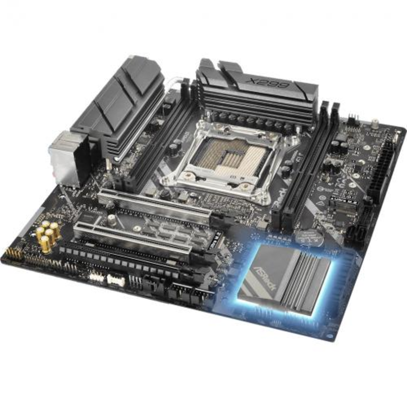 Материнская плата X299M EXTREME4, Socket 2066, Intel®X299, 4xDDR4-2666, 3xPCI-Ex16, 8xSATA3(RAID 0/1/5/10), 2xM.2, 8 Ch Audio, 2xGLan, (4+4)xUSB2.0, (5+2)xUSB3.1, 1xUSB3.1 Type-C™, 1xPS/2, mATX, RTL, {10}