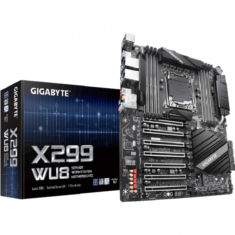 Материнская плата X299 S2066 CEB X299-WU8 GIGABYTE