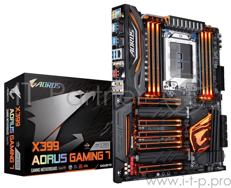 Материнская плата AMD X399 STR4 ATX X399 AORUS GAMING 7 GIGABYTE