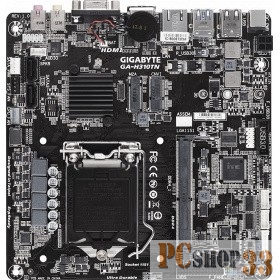 Материнская плата GA-H310TN сокет LGA1151 v2 чипсет Intel H310 2 слота DDR4 SO-DIMM, 2133 МГц разъемы SATA: 6 Гбит/с - 2