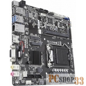 Материнская плата GA-H310TN сокет LGA1151 v2 чипсет Intel H310 2 слота DDR4 SO-DIMM, 2133 МГц разъемы SATA: 6 Гбит/с - 2