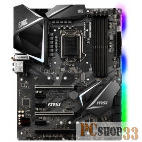 Материнская плата MSI MPG Z390 GAMING EDGE AC Soc-1151v2 Intel Z390 4xDDR4 ATX AC`97 8ch(7.1) GbLAN RAID