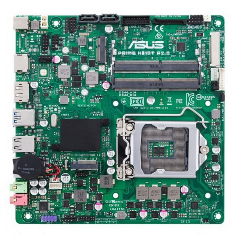 Материнская плата ASUS PRIME H310T R2.0 1151v2
