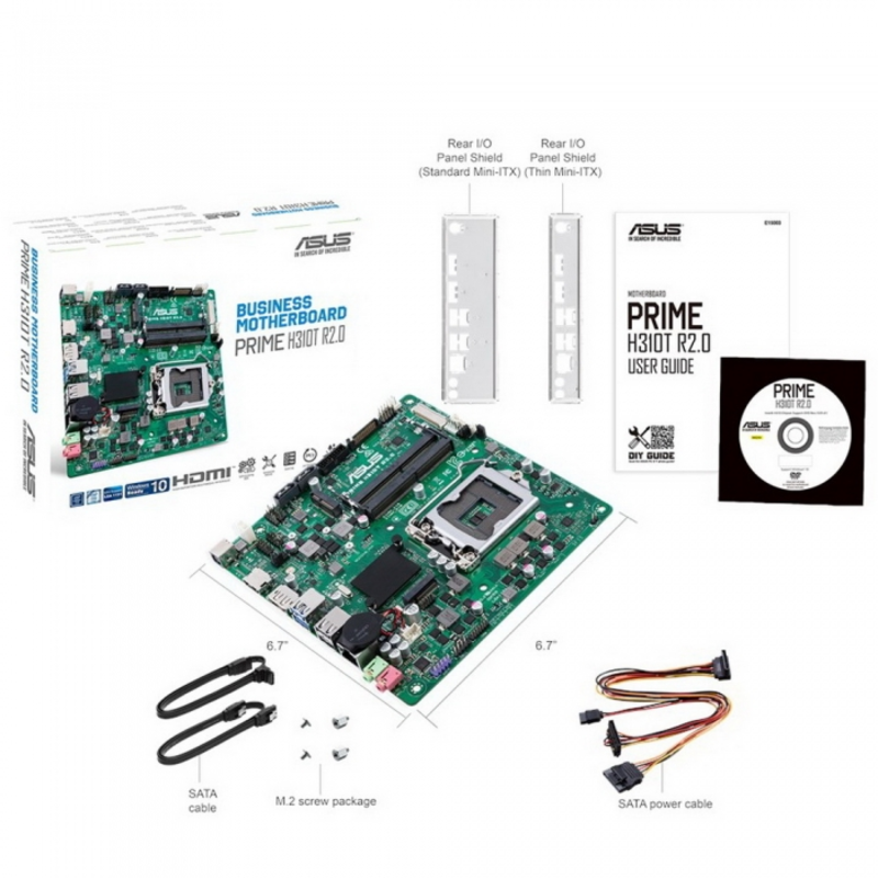 Материнская плата ASUS PRIME H310T R2.0 1151v2