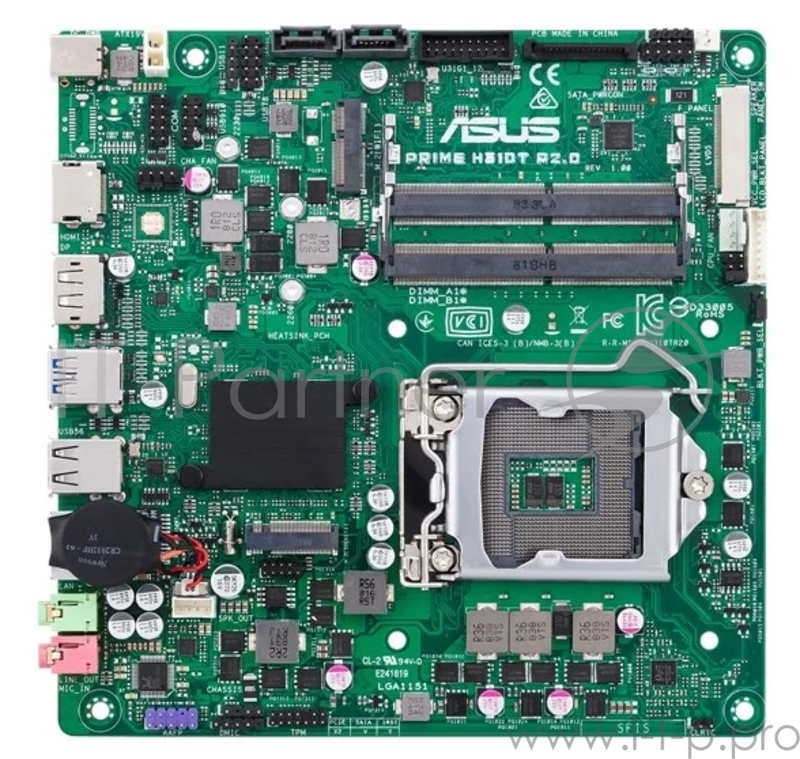 Материнская плата ASUS PRIME H310T R2.0/CSM