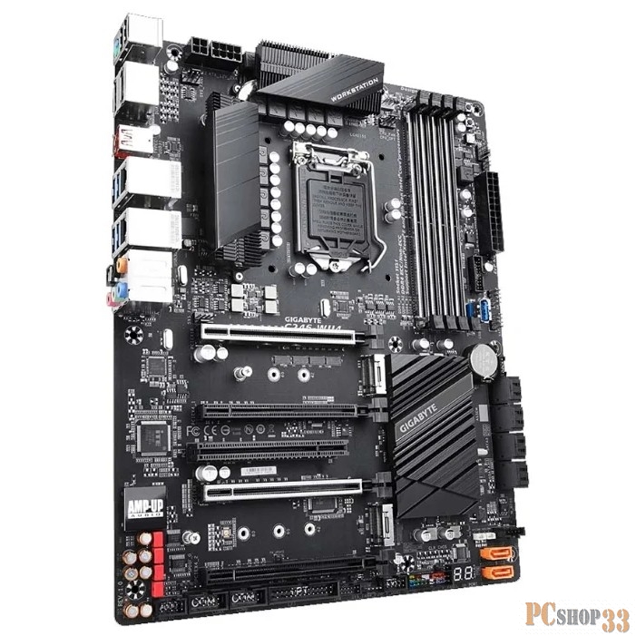 Материнская плата C246 S1151 ATX C246-WU4 GIGABYTE