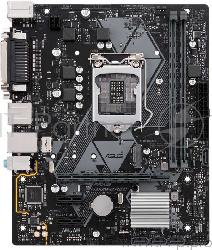 Материнская плата ASUS PRIME H310M-D R2.0 1151v2