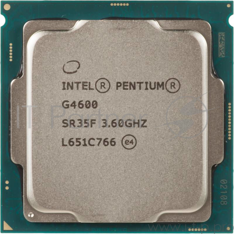 Процессор Intel Original Pentium Dual-Core G4600 Soc-1151 (BX80677G4600 S R35F) (3.6GHz/Intel HD Graphics 630) Box