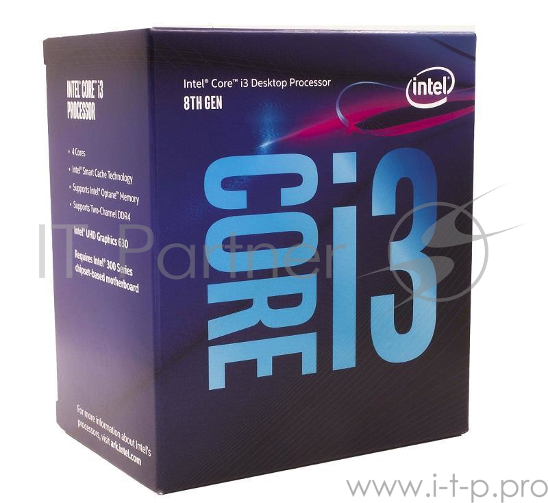 Процессор Intel CORE I3-8300 S1151 BOX 8M 3.7G BX80684I38300 S R3XY IN
