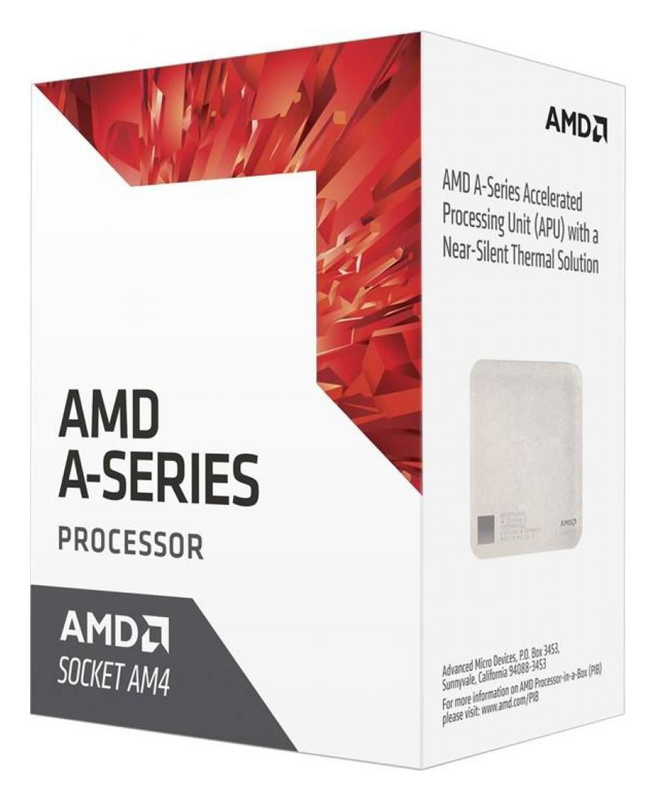 Процессор A6 2C 9400 R5 SAM4 BOX 65W 3700 AD9400AGABBOX AMD