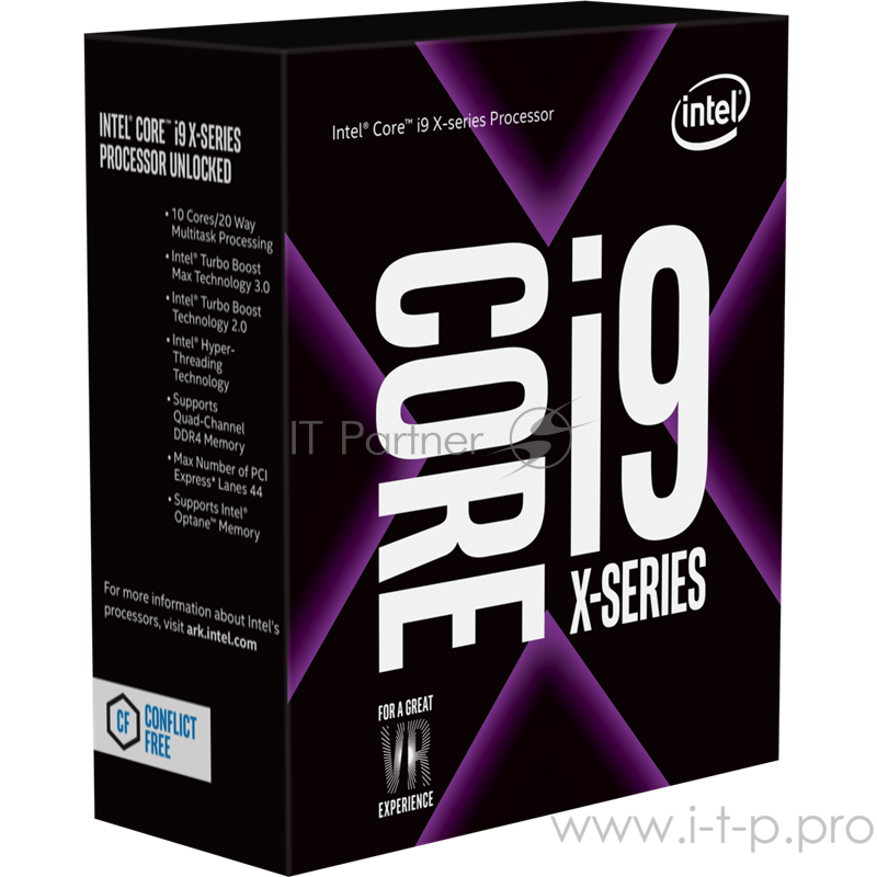 Процессор Intel CORE I9-7900X S2066 BOX 3.3G BX80673I97900X S R3L4 IN