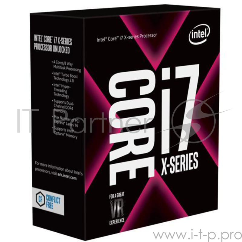 Процессор Intel CORE I7-7820X S2066 BOX 3.6G BX80673I77820X S R3L5 IN