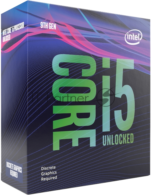 Боксовый процессор CPU Intel Socket 1151 Core I5-9600KF (3.70GHz/9Mb) Box (without graphics)
