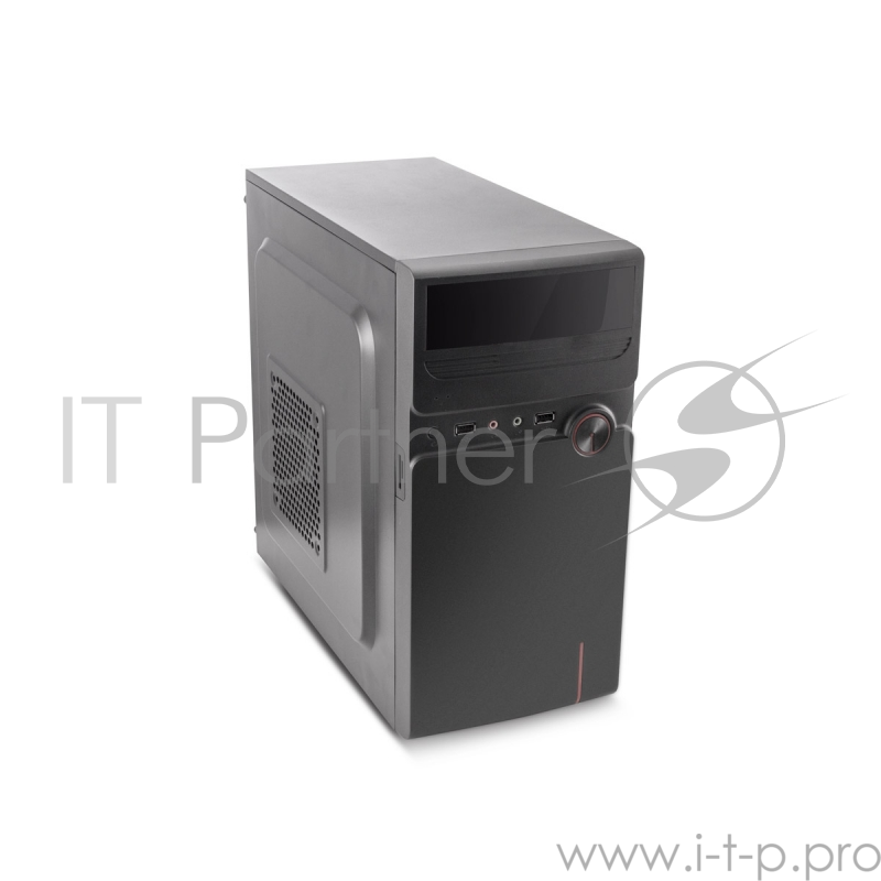 Корпус 3Cott M1507 mATX 400W, USB, Audio, черный. , ДхШхВ: 360*170*350мм, БП : 2*SATA, 2*MOLEX(IDE),20+4PIN,P4, 1.2М шнур питания, 8см вент-р.