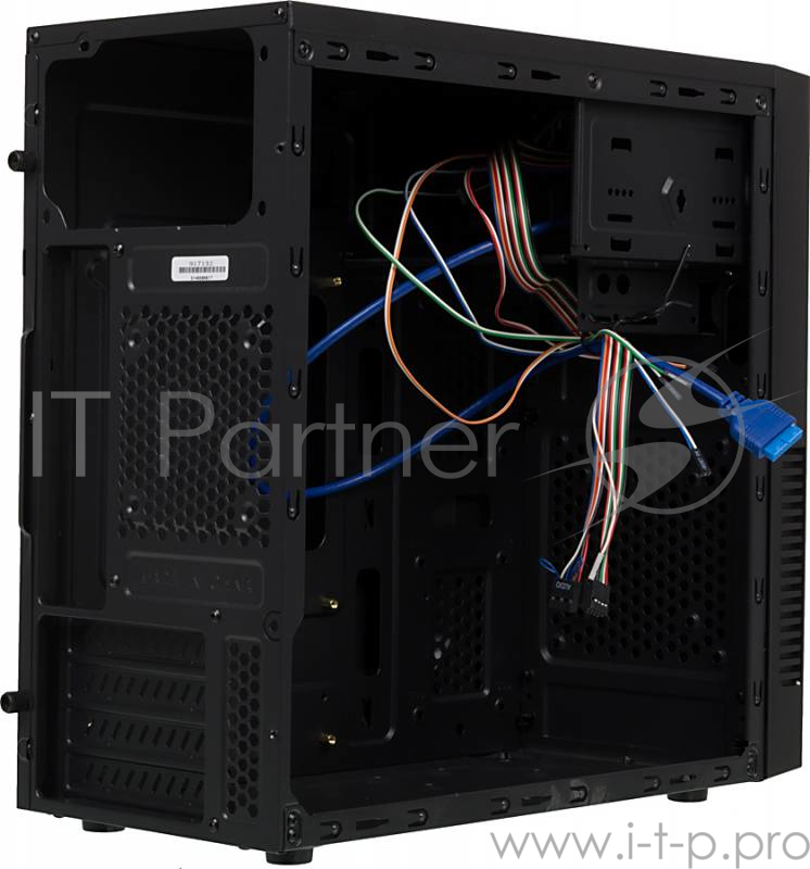 Корпус Accord A-07B черный без БП mATX 2xUSB2.0 1xUSB3.0 audio