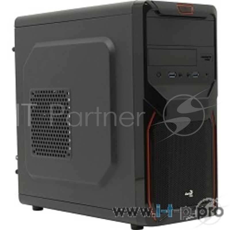 Корпус Mini Tower AeroCool Qs-183 Advance (красный) без Б/п, mATX 55477